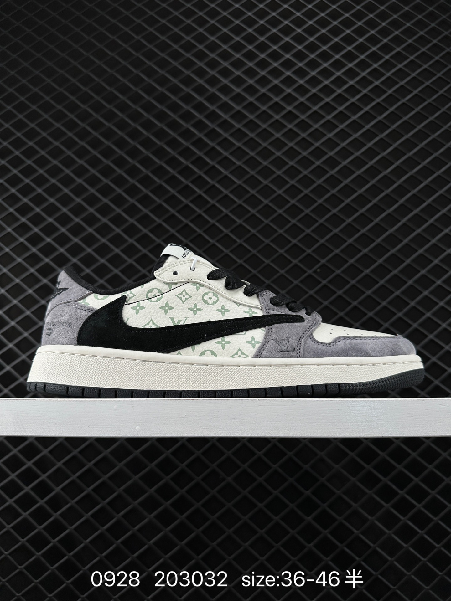 fragment design x Travis Scott x Nike Air Jordan 1 Low OG SP”Black/Green Toe“ fragment design x Travis Scott x Nike Air Jordan 1 Low OG SP”Black/Green Toe“